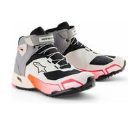 ALPINESTARS Bottes Stella CR-X Drystar® Lady White / Mid Grey / Black / Diva Pink 5.5