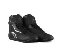 Alpinestars Fastback 2 Drystar Chaussures de moto, noir-blanc, taille 41 pour homme