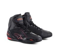 Alpinestars Faster 3, chaussures Drystar 7.5 US Noir/Rouge Néon Noir/Rouge Néon