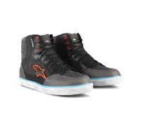 Chaussures Moto Alpinestars J-6 Canvas Noir/Gris/Bleu Clair45,5 Noir,Gris,Bleu Clair