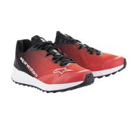 Alpinestars Meta Road V2 Chaussures, noir-blanc-rouge, taille 47 pour homme