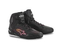 Chaussures Moto Femme Alpinestars Stella Faster-3 Rideknit Noir/Jaune/Rose37 Noir,Jaune,Rose