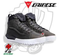 Chaussures Moto Imperméables Dainese Metractive D-Wp Fumée Green Blanc Taille 43
