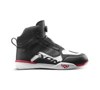 Ixon Vyper WP Chaussures de moto imperméables, noir-blanc-rouge, taille 40 pour homme