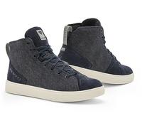 Chaussures Moto Rev'it Delta H2O Bleu Foncé Blanc