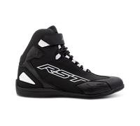 RST Sabre Moto Shoe Mens CE Boot Black/Black/White