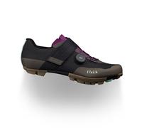 Chaussures Mtb FIZIK VENTO FEROX Carbone Boue Raisin