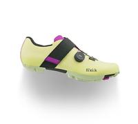 Chaussures Mtb FIZIK VENTO FEROX Carbone Lime Violet