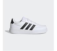 CHAUSSURES MULTISPORT - ADIDAS - BREAKNET 2.0K - NOIR/BLANC - FAUX CUIR - FEMME 36,5