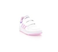 CHAUSSURES MULTISPORT BASKETS ADIDAS HOOPS 3.0 CF I IF7734 POUR FILLES COULEUR BLANC/ROSE
