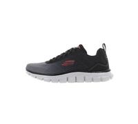 Skechers Homme Track-ripkent Homme Chaussures Sneakers, Garniture Anthracite En Filet Noir, 45 EU