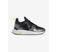 Chaussures Munich Clik gris argenté noir jaune femme - 39