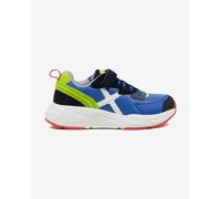 Chaussures Munich Mini Track velcro bleu vert citron enfant - 37