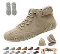 Chaussures Nevova for Hommes et Femmes, Chaussures orthopédiques imperméables Nevoldeck, Chaussures de Marche orthopédiques Confortables avec Soutien de la voûte Plantaire(Kaki,50 EU)