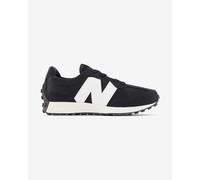 New Balance 327 Bungee Lace Trainers Noir EU 34 1/2 Garçon