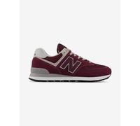 Chaussures New Balance 574 Core grenat gris - 45