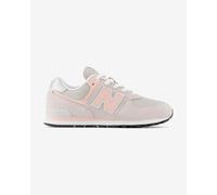 Chaussures New Balance 574 Core gris nuage rose clair junior - 35.5