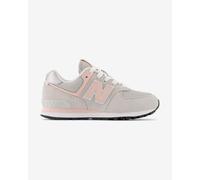 Chaussures New Balance 574 Core gris nuage rose enfant - 34.5