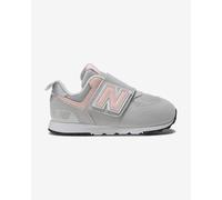 Chaussures New Balance 574 Hook & Loop blanc rose bébé - 27.5