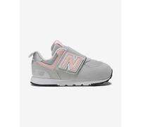 Chaussures New Balance 574 Hook & Loop gris clair rose bébé - 21