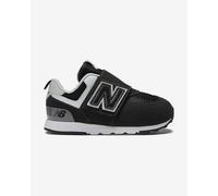 Chaussures New Balance 574 Hook & Loop noir gris bébé - 24