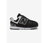 Chaussures New Balance 574 Hook & Loop noir gris blanc bébé - 27.5