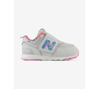 Chaussures New Balance 574 NEW-B Hook & Loop gris bleu rose bébé - 21