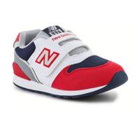 Chaussures NEW BALANCE 996 Rouge,Blanc - Mixte/Bébé - Synthétique - Scratch - Plat 23,5