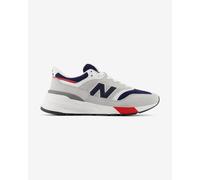 Chaussures New Balance 997R gris lumineux bleu rouge - 40.5
