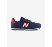 Chaussures New Balance Classic 500 bleu marine blanc rouge enfant - 18.5