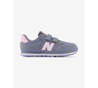 Chaussures New Balance Classic 500 gris rose blanc enfant - 16.5