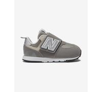 Chaussures New Balance NEW-B 574 Hook & Loop gris argent bébé - 21
