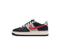 Chaussures Nike Air Force 1 EMB JR DJ9993-001 Noir Cuir