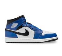 Chaussures - Nike - Air Jordan 1 Mid - Bleu - Lacets - Synthétique