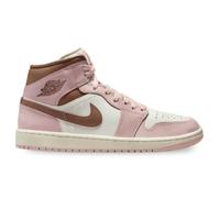 Nike Chaussures Wmns Air Jordan 1 Mid CODE BQ6472-620, Rose beige marron, 38.5 EU