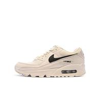 Chaussures Nike Air Max 90 - Femme - Blanc - Cuir - Lacets