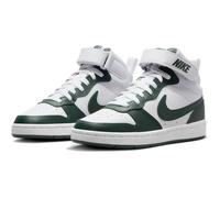 Chaussures - Nike - Court Borough Mid 2 - Blanc - Vert - Bande velcro 40