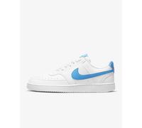Chaussures Nike Homme Court Vision Faible Blanc Bleu Cuir DH2987 105 Original