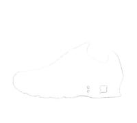 Chaussures Nike Shox Blanc / Gris 43
