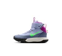 Chaussures Nike Terrascout pour enfant avec motifs réfléchissants Ghost/Light Carbon/Vivid Purple/Green Strike 34