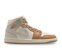 Nike Chaussures Wmns Air Jordan 1 Mid Code BQ6472-118 Beige Femme, Beige marron gris, 42 EU