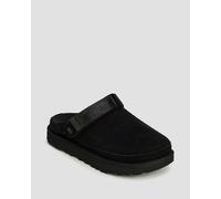 Sandale UGG GOLDENSTAR CLOG - Réf. 1138252-BLK. Couleur : Noir. Détails. - Tige en daim. - Sangle de talon réglable. - Fermeture 41