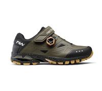 Chaussures Northwave Spider Plus 3 VTT vert-gris noir marron - 39