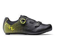 Northwave Storm Carbon 2 Road Shoes Noir EU 42 Homme Black / Fluor Yellow