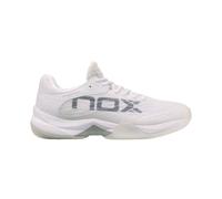 Chaussures: Nox At10 Lux Blanc Gris Calatluxblgr-Taille-39 Argenté