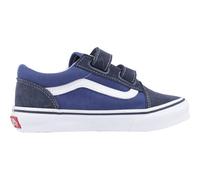 Chaussures Old Skool À Scratch ? Style Classique Et Confort Enfant Bleu 27
