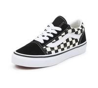 Chaussures Vans Primary Check Old Skool noir pur blanc enfant - 31