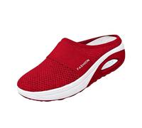 Chaussures Orthopédique Femme Sneakers Orthopédiques Respirant Maille de Marche Talon Chaussons Pas Cher Baskets sans Laçage Légères Et Confortables Amortissement Accru Et Soulagement des Pieds 2025