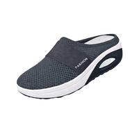 Chaussures Orthopédique Femme Sneakers Orthopédiques Respirant Maille de Marche Talon Chaussons Pas Cher Baskets sans Laçage Légères Et Confortables Amortissement Accru Et Soulagement des Pieds 2025