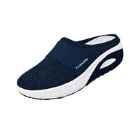 Chaussures Orthopédique Femme Sneakers Orthopédiques Respirant Maille de Marche Talon Chaussons Pas Cher Baskets sans Laçage Légères Et Confortables Amortissement Accru Et Soulagement des Pieds 2025